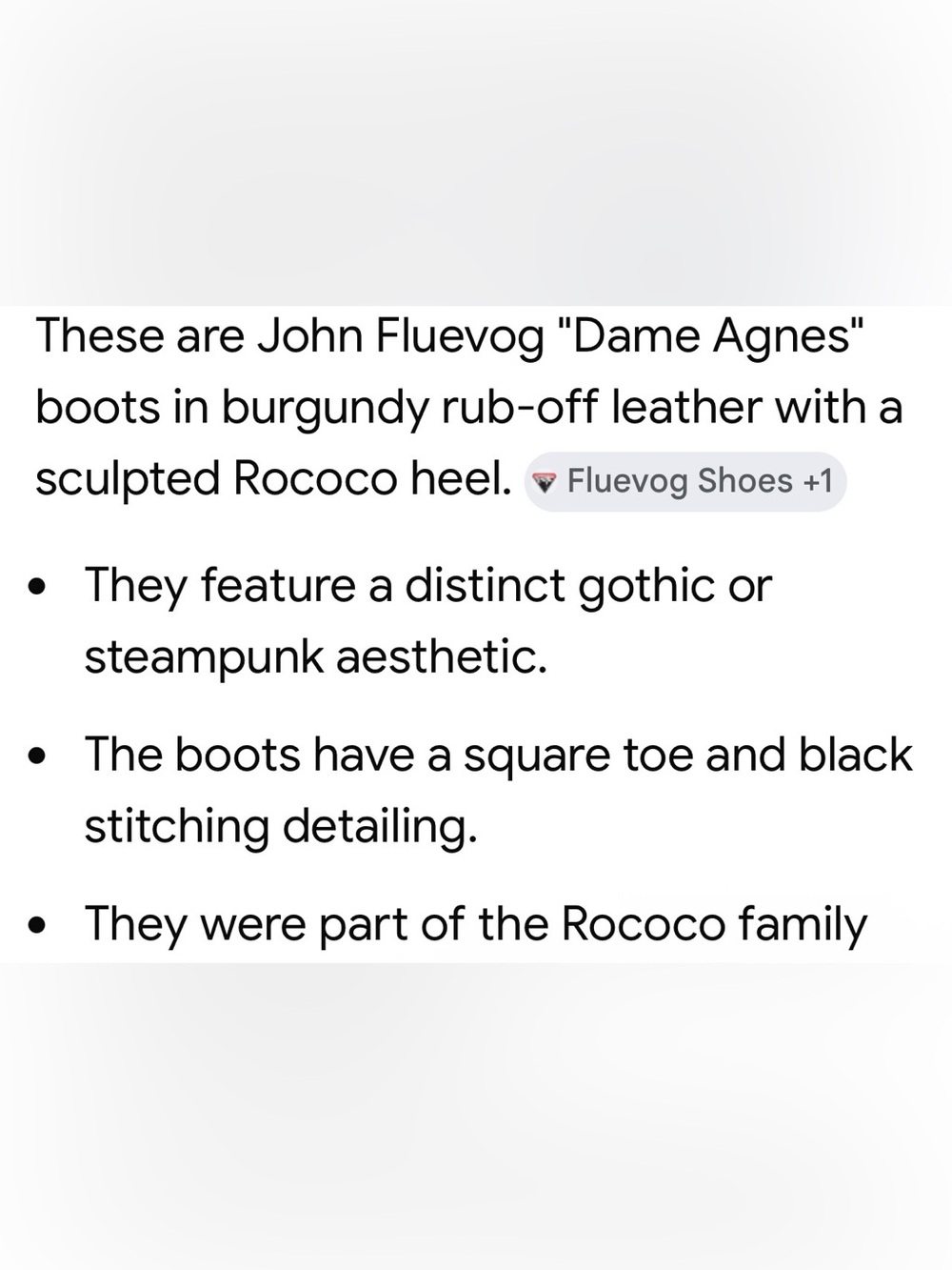 Vintage/Y2K John Fluevog Rococo “Dame Agnus” Lace up Boots Size 7.5 - Picture 5 of 10